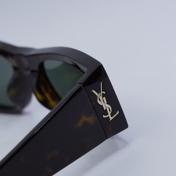 🕶️ New Saint Laurent SLM140/F 003 Sunglasses - Havana Frame, Grey Lenses - Picture 5 of 11